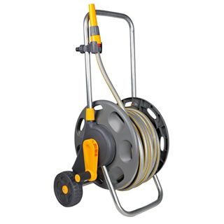 Hozelock Assembled 60m Hose Cart with 30m Hose & Fittings