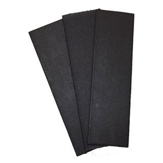 Dale Hardware Black Graphite Intumescent Firebrand Hinge Pads - Pack of 6