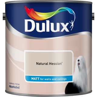 Dulux Natural Hessian Matt Emulsion Paint 2.5L