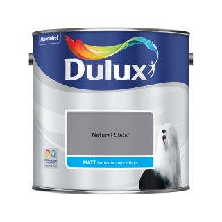 Dulux Natural Slate Matt Emulsion Paint 2.5L