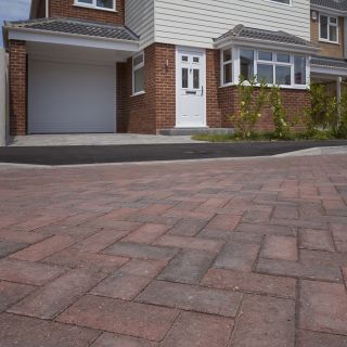 Brett Omega Brindle Block Paving 200 x 100 x 50mm - 488 Per Pack