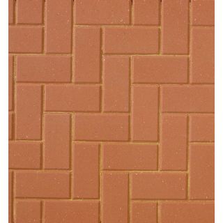 Brett Omega Red Block Paving 200 x 100 x 50mm - 488 Per Pack
