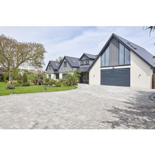 Brett Regatta Trio Silver Haze Block Paving 60mm - 8.5m² Per Pack