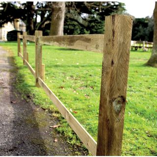 Wingham™ Timber Treated Radiata Pine 2 Hole Morticed Post 95 x 95 x 1500mm