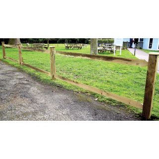 Wingham™ Timber Treated UC3 Radiata Pine Scarfed Arris Rail 75 x 75 x 3000mm