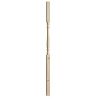 Cheshire Mouldings Pine Edwardian Spindle 41 x 895mm 70% PEFC Certified