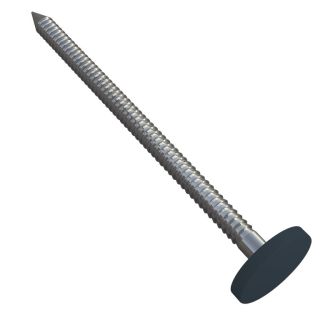 Freefoam Anthracite Grey Plastop Nails 65mm - Pack of 100