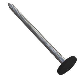 Freefoam Black Plastop Nails 65mm - Pack of 100