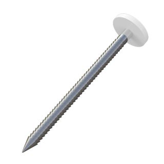 Freefoam White Plastop Nails 65mm - Pack of 100