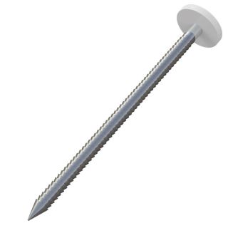 Freefoam White Plastop Nails 65mm - Pack of 100