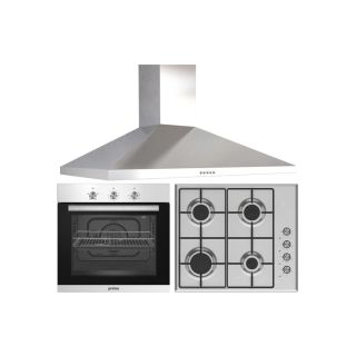 Prima Oven Gas Hob & Chimney Hood Pack