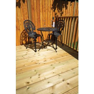 Treated Reversible Softwood Timber Decking 32 x 125mm (Fin. Size: 27 x 119mm) 70% PEFC Certified
