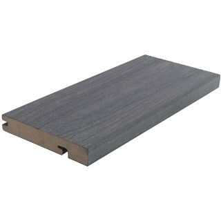 NewTechWood UltraShield Naturale Light Grey Secret Fix Bullnose Board 23 x 138 x 3600mm