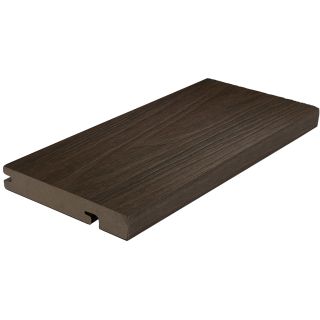 NewTechWood UltraShield Naturale Walnut Secret Fix Bullnose Board 23 x 138 x 3600mm