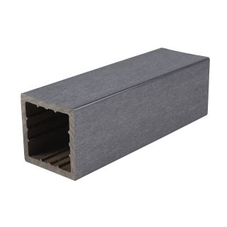 NewTechWood UltraShield Naturale Light Grey Newel Sleeve 95 x 95 x 1084mm