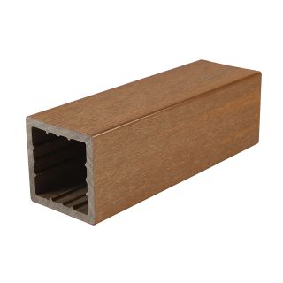 NewTechWood UltraShield Naturale Teak Newel Sleeve 95 x 95 x 1084mm