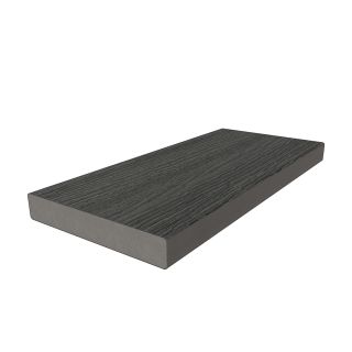 NewTechWood UltraShield Essentials Silver Grey Solid Edge Bullnose Decking 23 x 138 x 3600mm