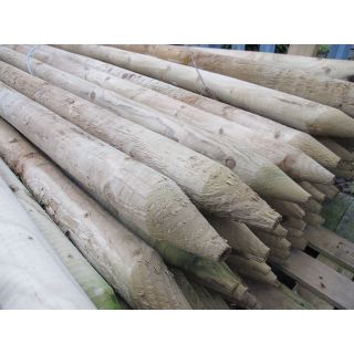 Diamond Pointed Fence Post 2400 x 73mm ø