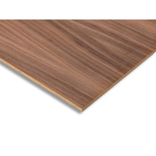 American Black Walnut Veneered 2 Sided MDF 6 x 2440 x 1220mm