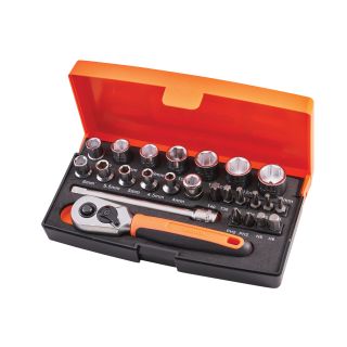 Bahco 1/4 Drive Socket 25 Piece Set