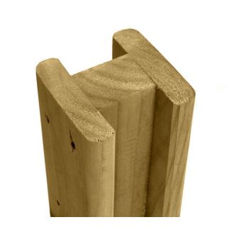 Wingham™ Timber Treated UC4 Radiata Pine Slotted Intermediate Post 95 x 95 x 1800mm