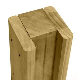 Wingham™ Timber Treated UC4 Radiata Pine Slotted End Post 95 x 95 x 1800mm