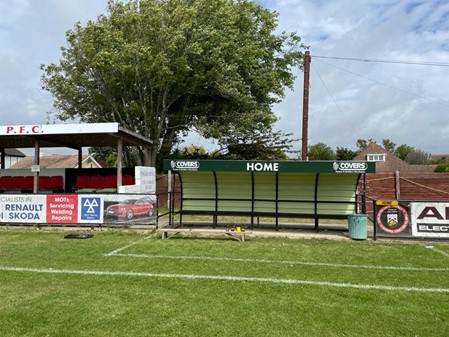 Covers Bognor Regis sponsors Pagham FC