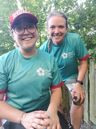 Covers OTBS employee completes 50km challenge for Kent Hospice in memory of partner