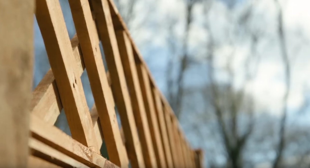 How to fix trellis onto a Fence Panel