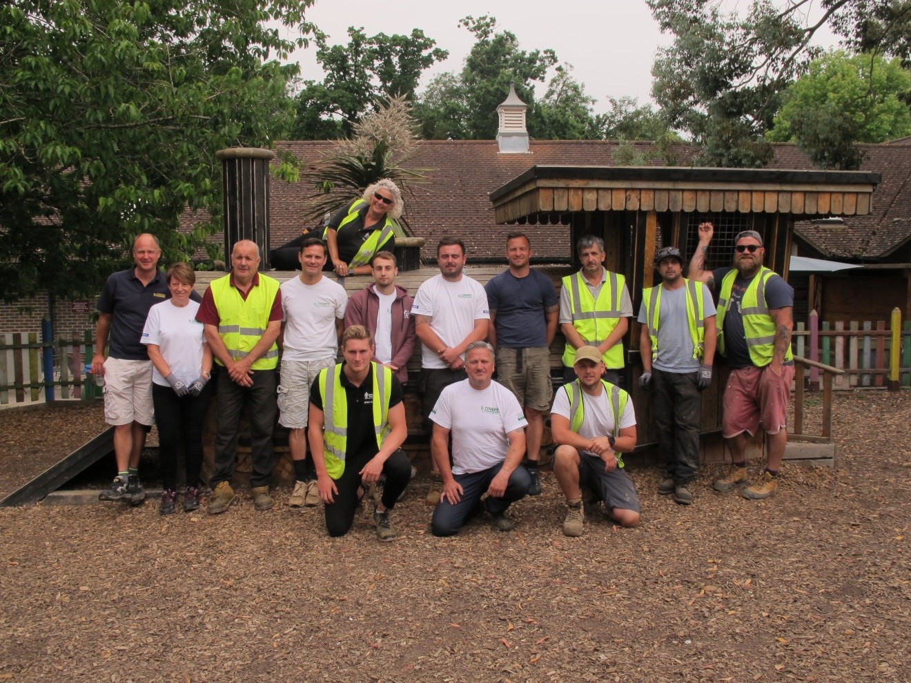 Covers Help for the Community campaign brightens up Aldingbourne Country Centre